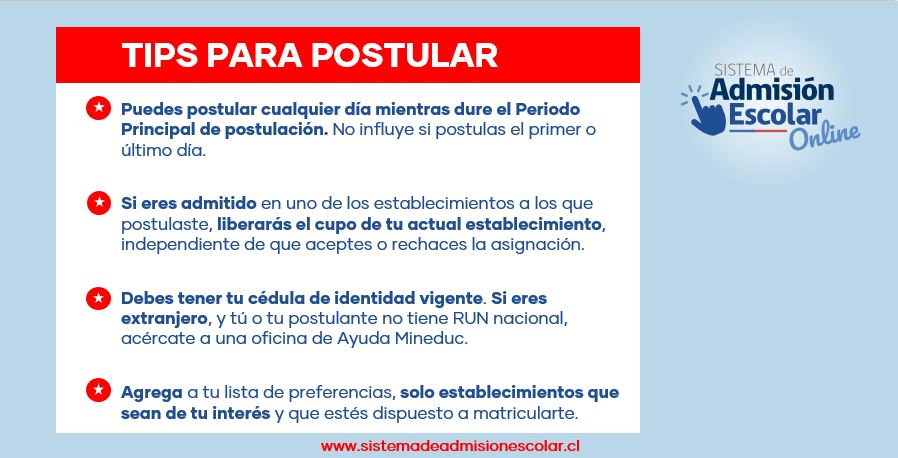 3 Tips para postular